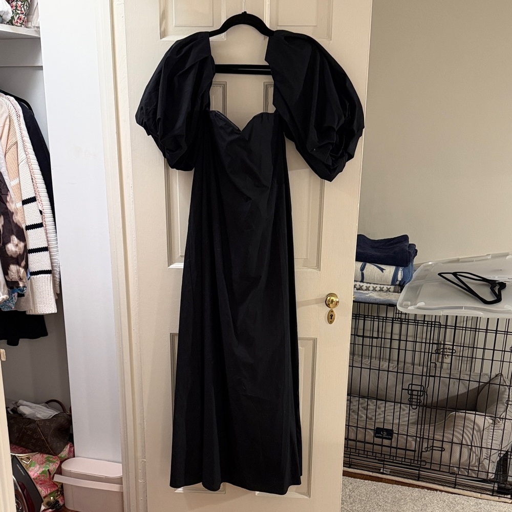 Elegant Black sweetheart maxi